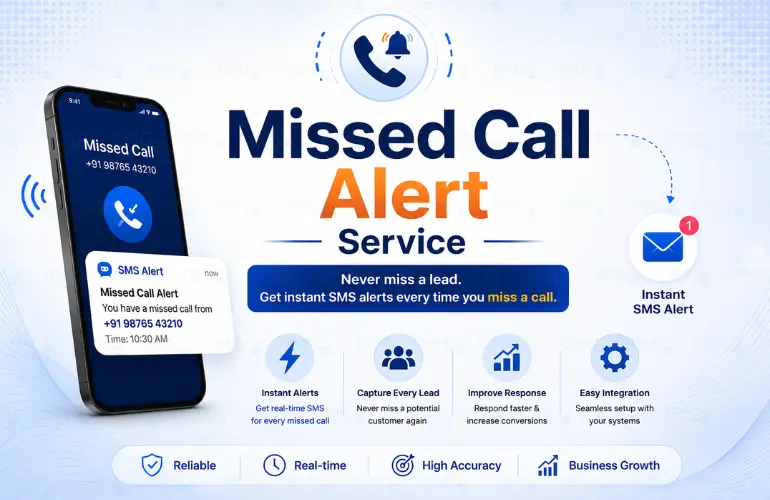 Missed Call Alert Service India